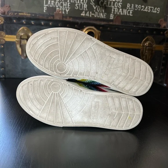 Marc Jacobs Empire Strass Lace Up Sneakers - Picture 11 of 14